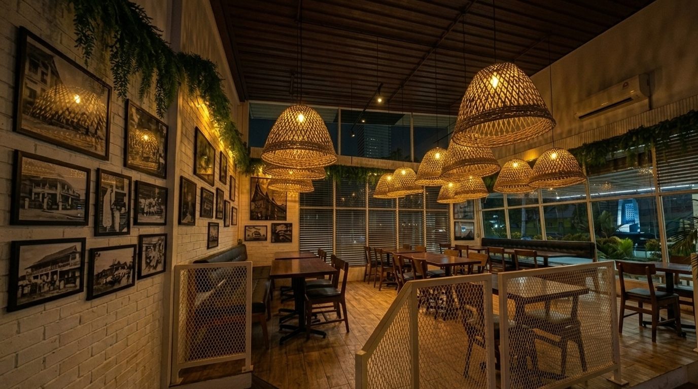 The Sireh dining room